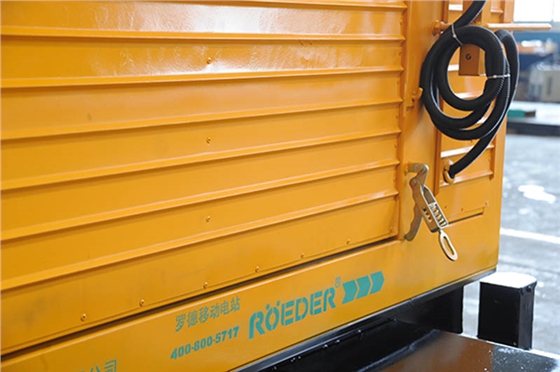 羅德移動泵車側面圖 羅德移動泵車側面圖