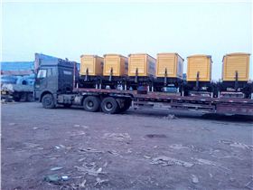 準備發往黑龍江某農場的移動泵車 準備發往黑龍江某農場的移動泵車