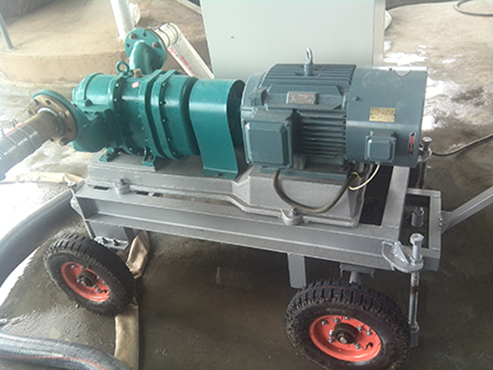 羅德橡膠轉子泵在沼液沼渣行業的應用