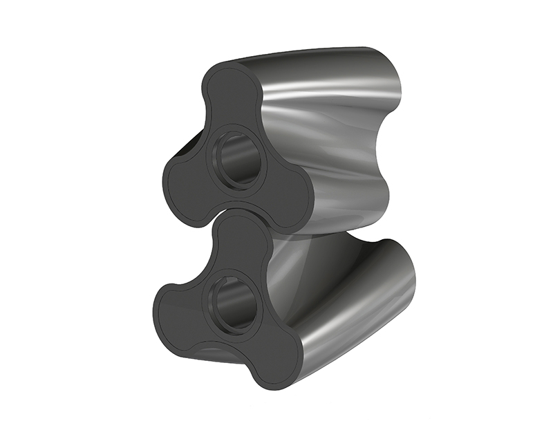 羅德全橡膠包覆螺旋轉子